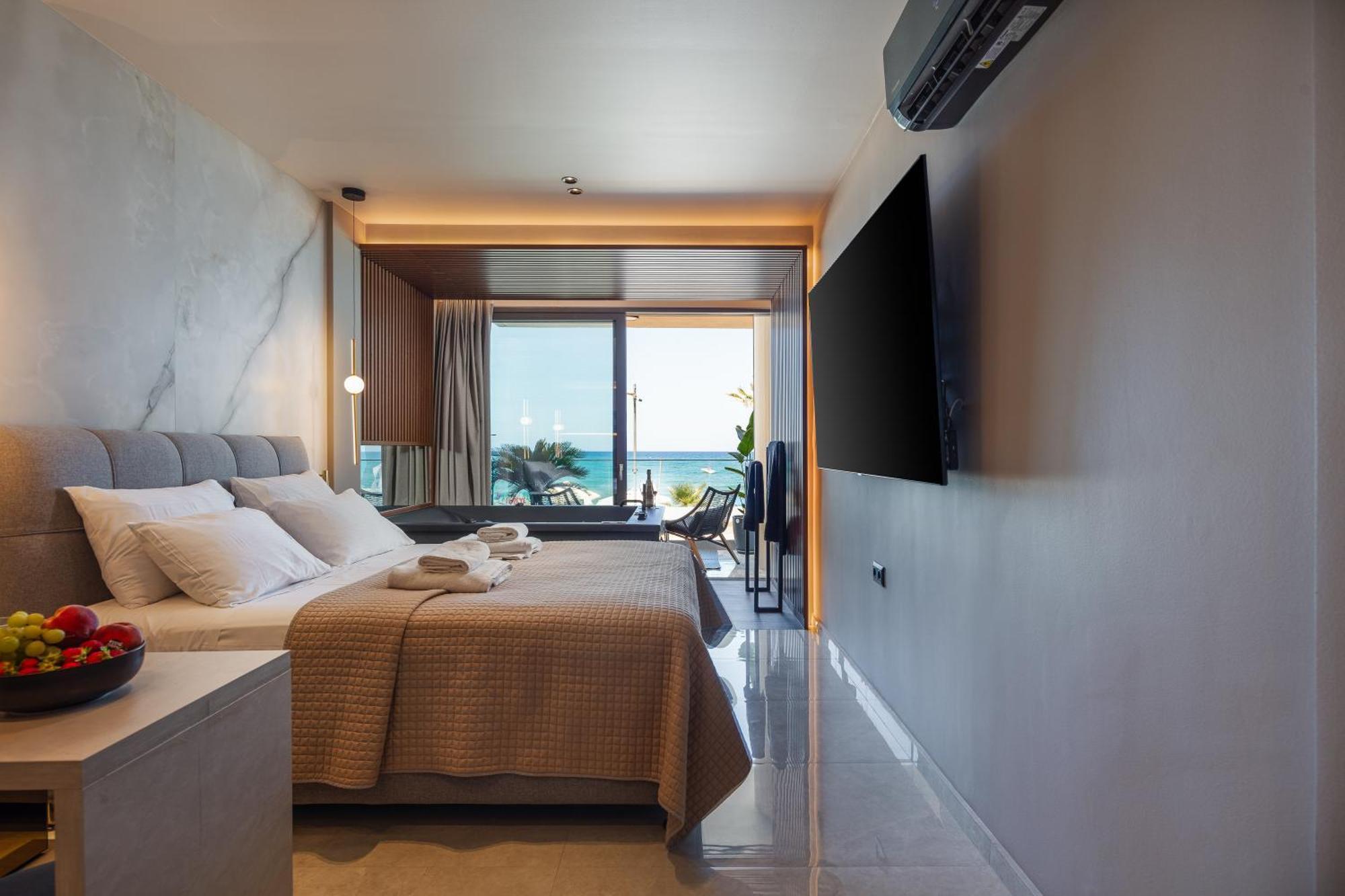 La Vie En Mer Apartments Rethymno  Bagian luar foto