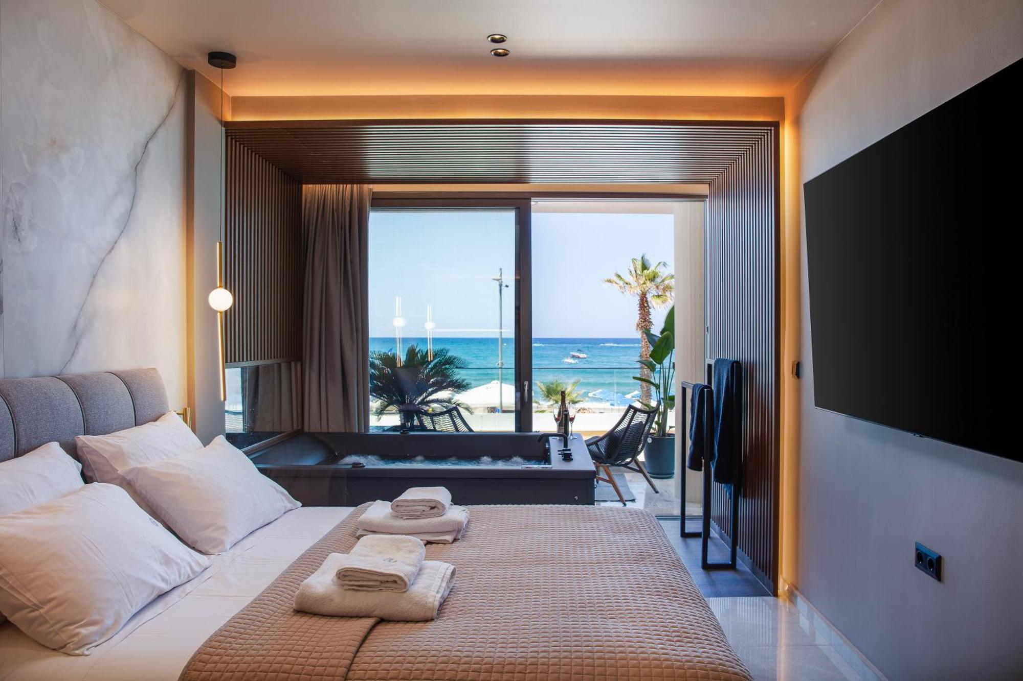 La Vie En Mer Apartments Rethymno  Bagian luar foto