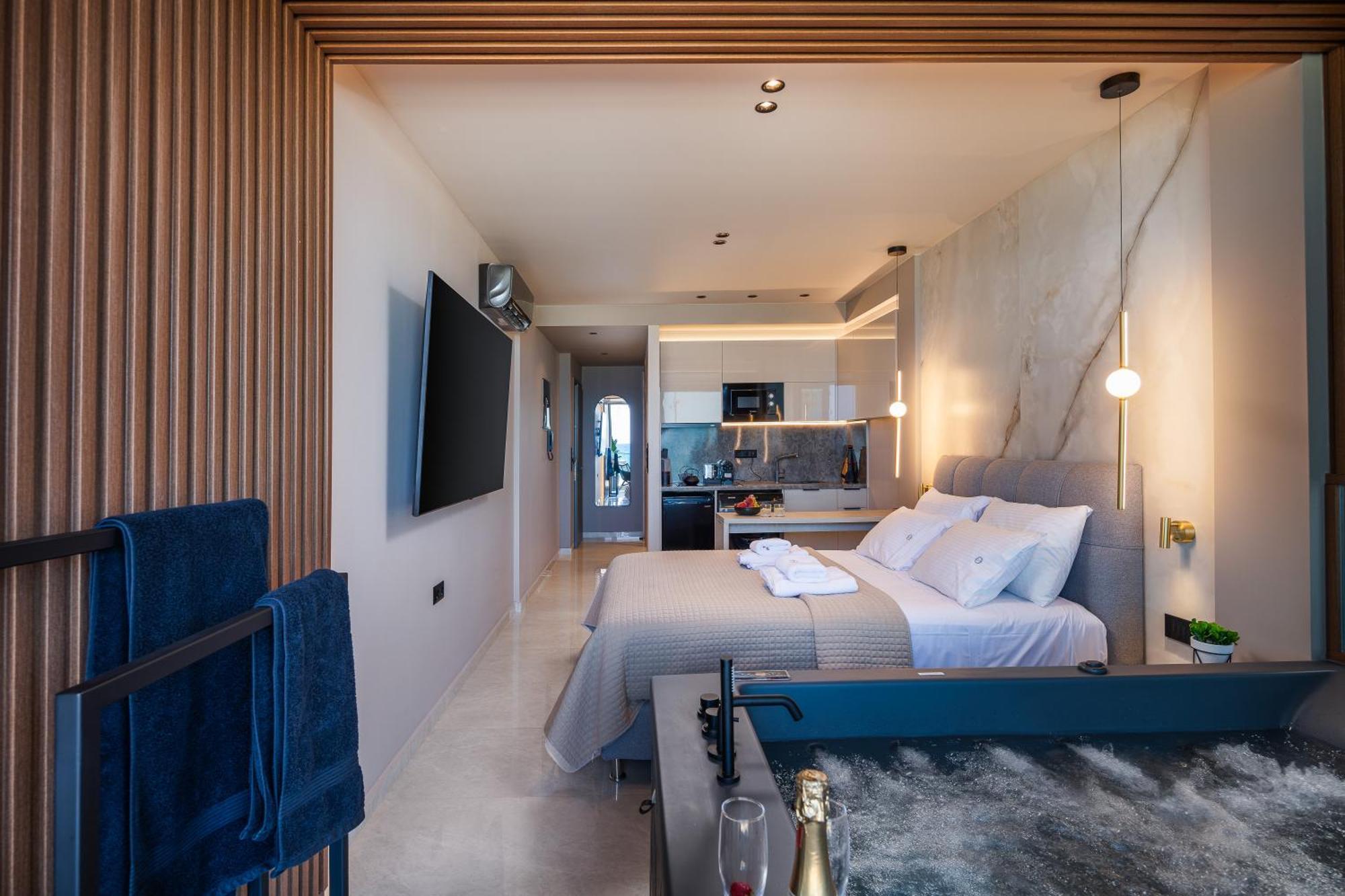 La Vie En Mer Apartments Rethymno  Bagian luar foto