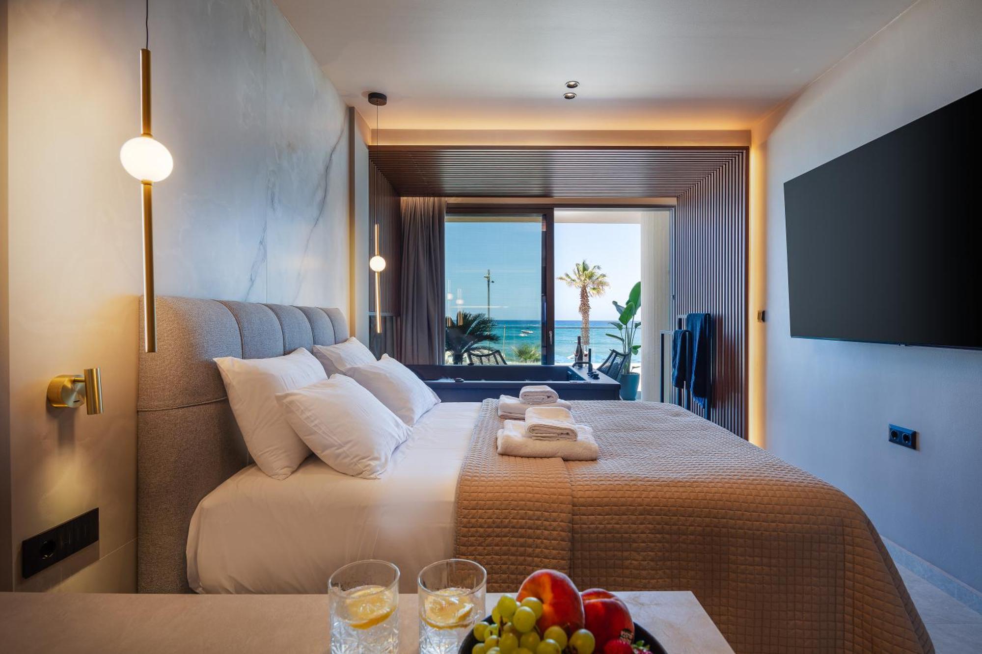 La Vie En Mer Apartments Rethymno  Bagian luar foto
